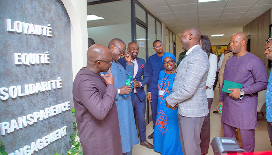 Visite des locaux de SENINVESTPRO